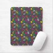 Papieren clips vieren muismat (Met muis)