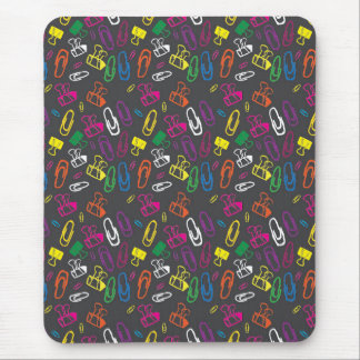 Papieren clips vieren muismat
