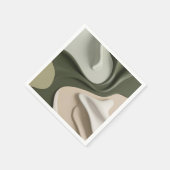 Papieren cocktailservet in stijlvolle grafiek servet (Hoek)