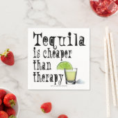 PAPIEREN COCKTAILSERVETTEN, TEQUILA GOEDKOPERE THE SERVETTEN (Insitu)