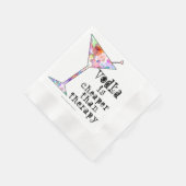 PAPIEREN COCKTAILSERVETTEN, WODKA GOEDKOPER DAN TH SERVET (Hoek)