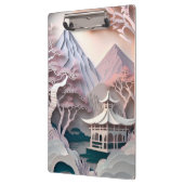 Papieren Cutout Pavilion Landscape-klembord Klembord (Links)