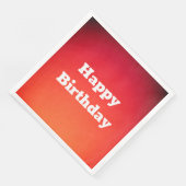 Papieren dinerservetten om te personaliseren servet (Hoek)