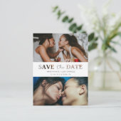 Papieren effect Weduwnaar aangepast fotoscript kni Feestdagenkaart (Staand voorkant)