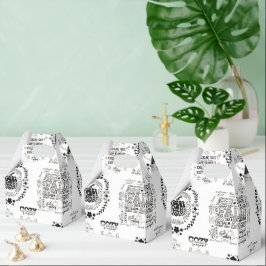 Papieren Favorietendoos - Cadeaudoos Bedankdoosjes