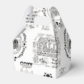 Papieren Favorietendoos - Cadeaudoos Bedankdoosjes (Achterkant)