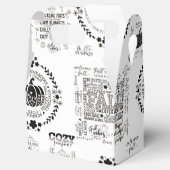 Papieren Favorietendoos - Cadeaudoos Bedankdoosjes (Geopend)