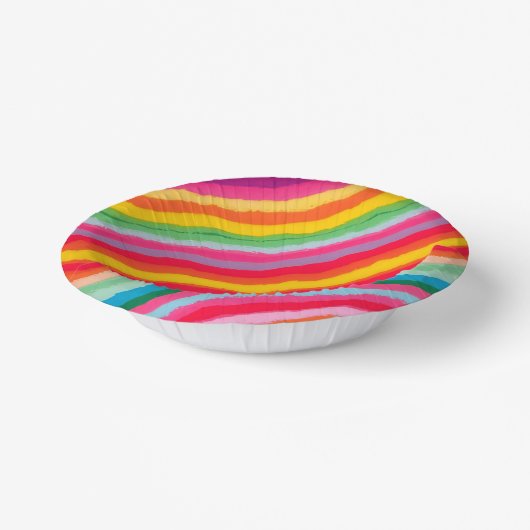 Papieren feestschalen papieren kommen (Gebogen)