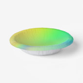 Papieren feestschalen - Rainbow Papieren Kommen (Gebogen)