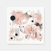 Papieren feestservet, verjaardag, bruiloft servet (Voorkant)