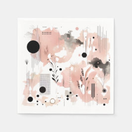 Papieren feestservet, verjaardag, bruiloft servet