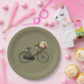 Papieren    fietsenstort papieren bordje (Feest)