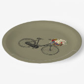 Papieren    fietsenstort papieren bordje (Gekanteld)