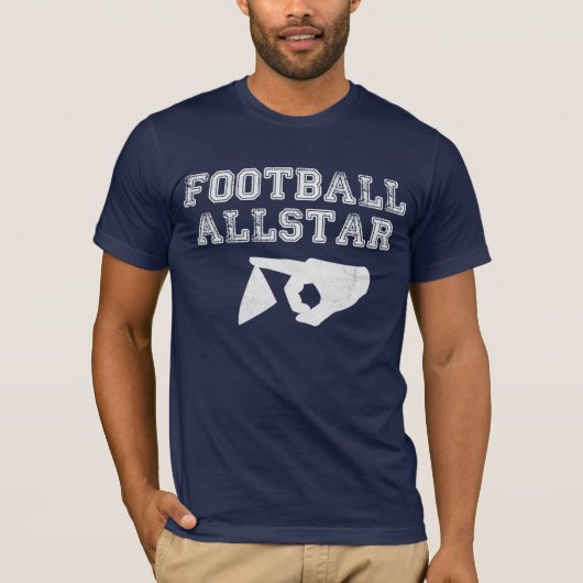 Papieren Football Allstar T-Shirt (Voorkant)