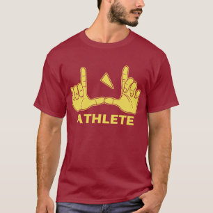 papieren football t-shirt