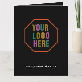 Papieren geschenkzakken met aangepaste bedrijf log kaart