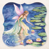 Papieren glazen onderstukken kartonnen onderzetters (Voorkant)