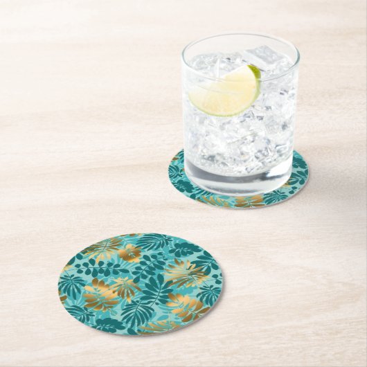 Papieren glazen onderstukken ronde kartonnen onderzetter (Insitu)