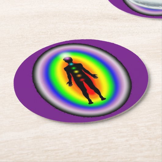 Papieren glazen onderstukken Vermenigvuldigen met  Ronde Kartonnen Onderzetter (Gebogen)