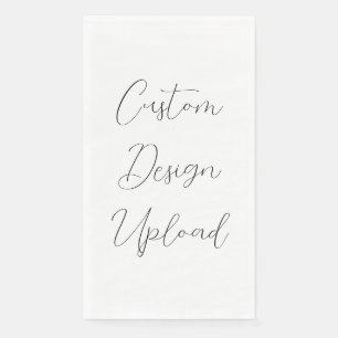 Papieren handdoek Custom Design Upload Servet