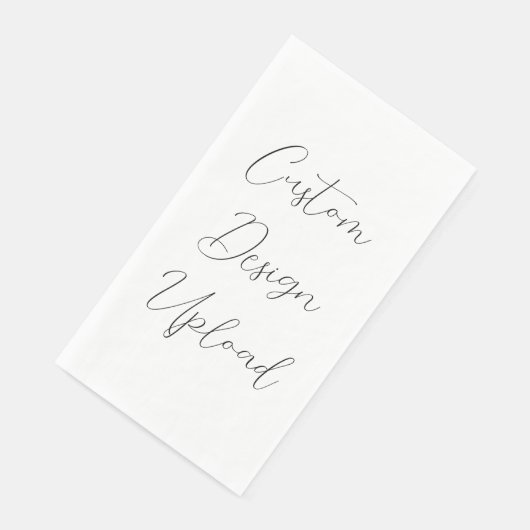 Papieren handdoek Custom Design Upload Servet (Hoek)