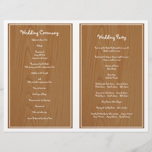 Papieren hart op het programma voor het gevouwen h (Achterkant)