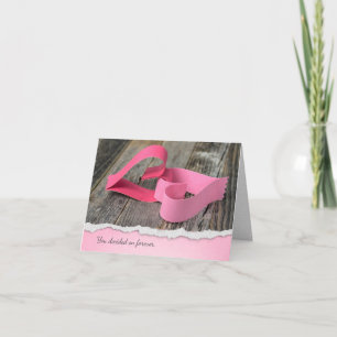 papieren harten met gedraaide rand