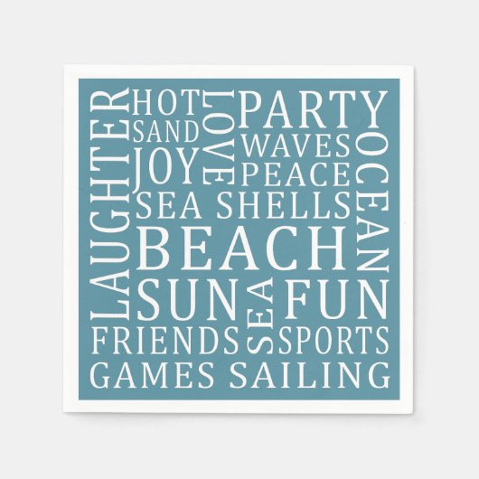 Papieren inlegluiers voor aangepast kleurenbrood servetten (Voorkant)