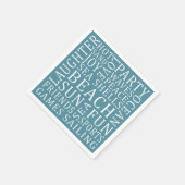 Papieren inlegluiers voor aangepast kleurenbrood servetten (Hoek)