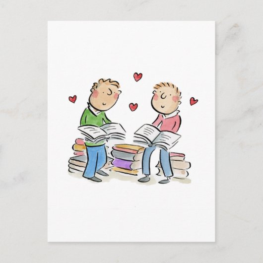 Papieren jubileum briefkaart (Voorkant)