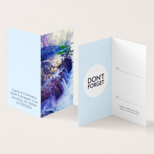 papieren kaartje voor watersmog