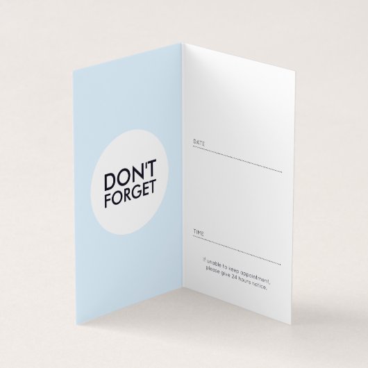 papieren kaartje voor watersmog (Binnen)