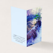 papieren kaartje voor watersmog (Buitenkant)