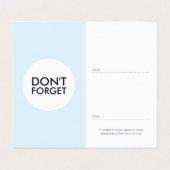 papieren kaartje voor watersmog (Binnenkant ongevouwen)