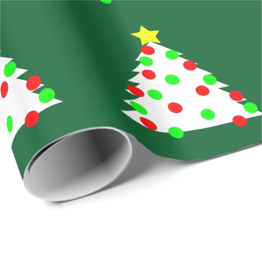 Papieren kartonnen kerstboom cadeaupapier (Rol Hoek)