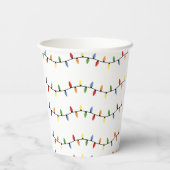 Papieren Kerst Cup Bekers (Achterkant)