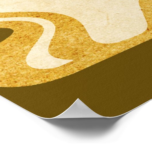 papieren kijk op Desiderata gedicht door Max Ehrm Poster (Hoek)