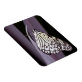 Papieren Kite op paars Agave blad Magneet (Rechterzijde)