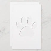 Papieren knippagina's briefpapier (Voorkant / Achterkant)