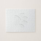 Papieren knippagina's legpuzzel (Horizontaal)