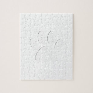 Papieren knippagina's legpuzzel