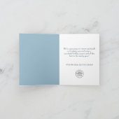 Papieren knippen kerstcadeautje Bedrijfsgroet Kaart (Binnen)