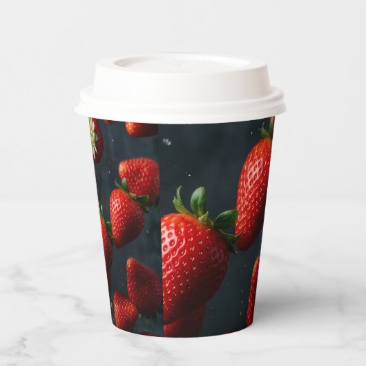 Papieren koffiebeker bekers (Links)