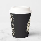 papieren koffiebeker bekers (Links)