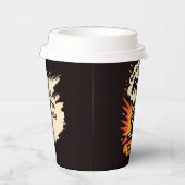 papieren koffiebeker bekers (Rechts)