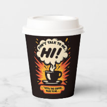 papieren koffiebeker