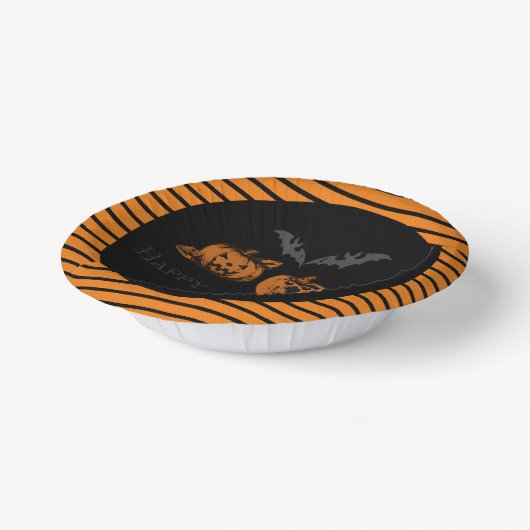 Papieren kom van hagel/pompoen (Gebogen)