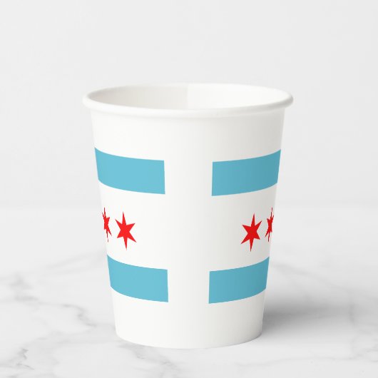 Papieren kopbekerkopjes van Chicago Papieren Bekers (Links)