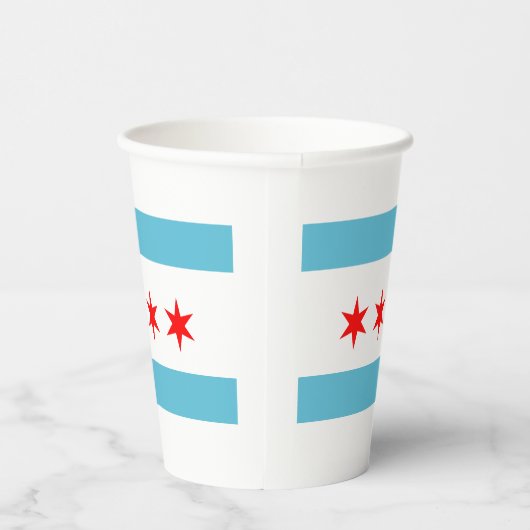 Papieren kopbekerkopjes van Chicago Papieren Bekers (Rechts)