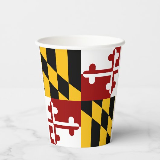 Papieren kopbekertjes van Maryland Papieren Bekers (Achterkant)